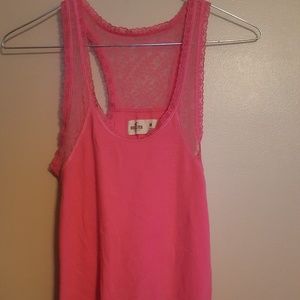 Pink Hollister tanktop